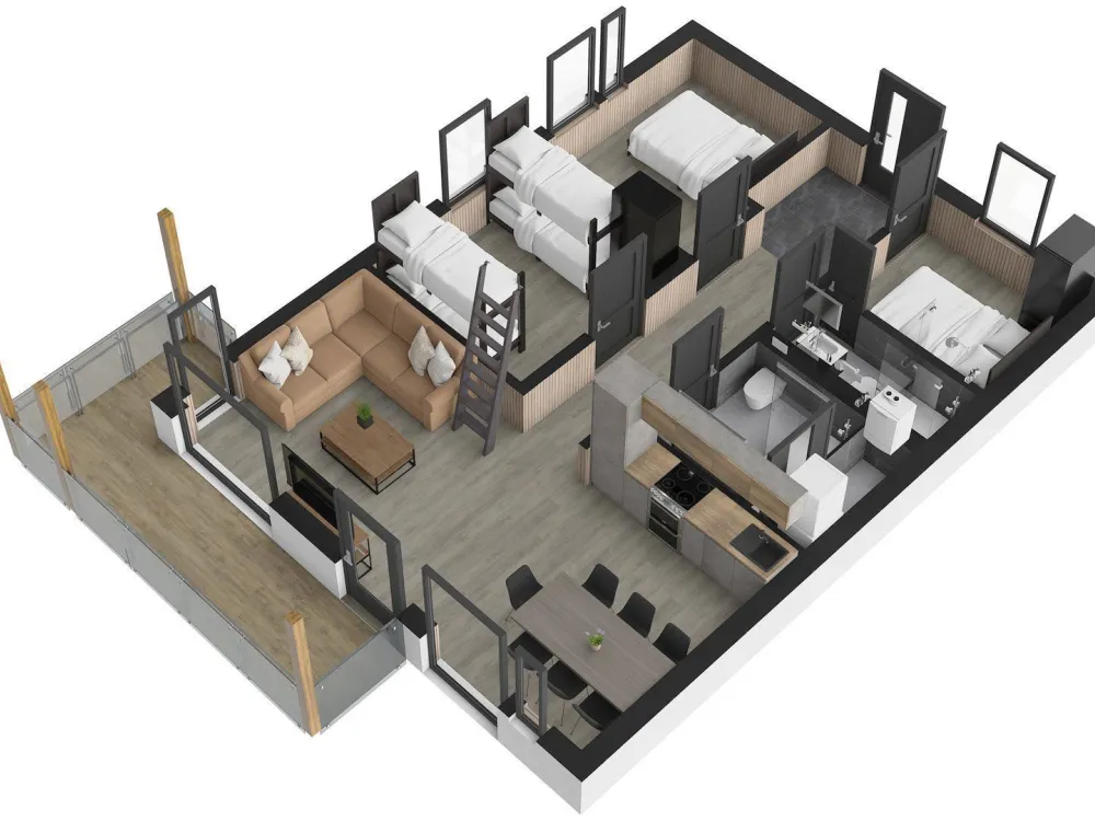 Norefjellstua 163 E - 3:e våningen med loft